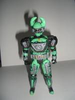 Green Hunter Beetle Borg (Power Rangers) Custom Action Figure
