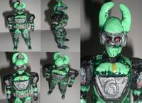 Green Hunter Beetle Borg (Power Rangers) Custom Action Figure
