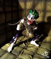 Arkham Asylum Straightjacket Joker (Batman) Custom Action Figure