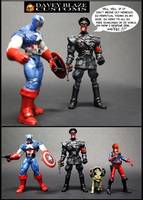 Red Skull and HöLlenhund: World War II (Captain America) Custom Action Figure