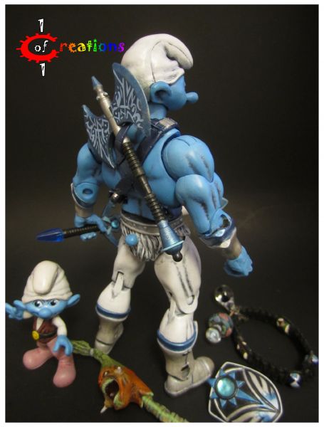 He-Smurf (Masters of the Universe) Custom Action Figure