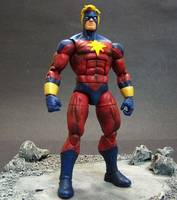 CAPTAIN MARVEL Ed Mcguinness Style (Marvel Legends) Custom Action Figure