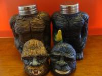 Sasquatch and Ohio Grass-Man Salt & Pepper Shaker Set (Misc) Custom Other