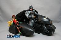 Dark Knight Returns Batman Robin and Batcycle (Marvel Legends) Custom Action Figure