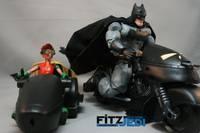 Dark Knight Returns Batman Robin and Batcycle (Marvel Legends) Custom Action Figure