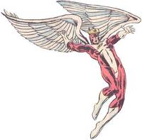 ANGEL (Red Costume) (Marvel Universe) Custom Action Figure