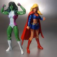 Supergirl (DC Infinite Heroes) Custom Action Figure