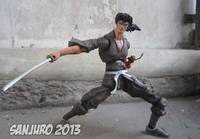 Jubei Kibagami (Ninja Scroll) Custom Action Figure