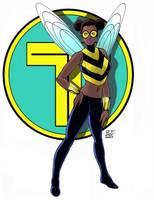 BUMBLEBEE Karen Beecher Teen Titans (DC Universe) Custom Action Figure