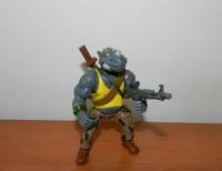 Cartoon Rocksteady (Teenage Mutant Ninja Turtles) Custom Action Figure