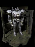 Pacific Rim Striker Eureka with Shatterdome Base (Pacific Rim) Custom Action Figure