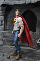 New 52 Superman(White Shirt) (DC Universe) Custom Action Figure