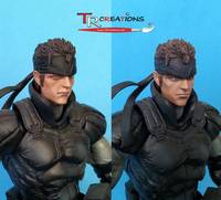 Solid Snake Play Arts Kai (Metal Gear Solid) Custom Action Figure
