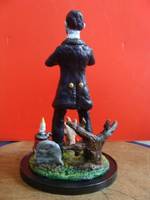 Zacherley the Cool Ghoul  Meets the 6 Fingered  Chiller Hand (Misc) Custom Miniature / Figurine