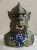 Kraken Made in America Band Logo Bust (Mythology Creatures) Custom Statue / Bust