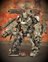 Iron Punisher War Mech W/ Frank Castle (Marvel Universe) Custom Action Figure