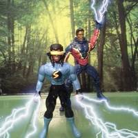 Static (Teen Titans) Custom Action Figure