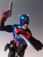 Bucky as Captain America (Marvel Universe) Custom Action Figure