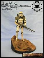 Imperial Sandtrooper (Star Wars) Custom Diorama / Playset