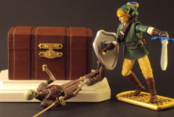 a link between worlds zelda figurine