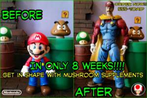 Mario...Super Mario World-Marvel/DC Style (Super Mario Bros) Custom Action Figure