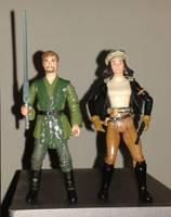 Corran Horn and Mirax Terrik (Star Wars) Custom Action Figure