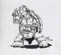 The First "Turtle" (Teenage Mutant Ninja Turtles) Custom Statue / Bust