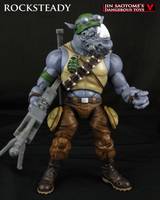 Rocksteady (Teenage Mutant Ninja Turtles) Custom Action Figure