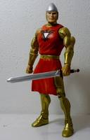 SHINING KNIGHT Sir Justin All-Star Squadron Member (DC Universe) Custom Action Figure