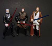 Obi-Wan Kenobi Sith Lord  Evolutions (Star Wars) Custom Action Figure