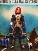 Mandalorian Warrior Bo Katan (Kryze) Vintage Collection Style (Star Wars) Custom Action Figure
