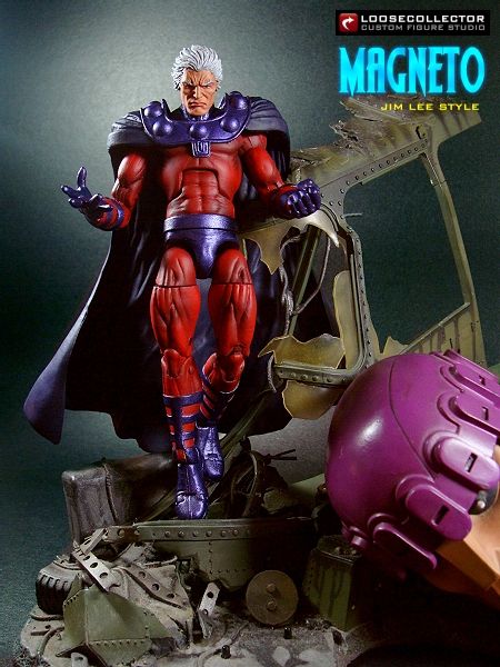 Magneto Jim Lee Style (Marvel Legends) Custom Action Figure