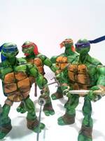 Teenage Mutant Ninja Turtles ( the Green Team) (Teenage Mutant Ninja Turtles) Custom Action Figure