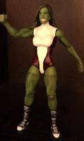 She Hulk (Wrestling) Custom Action Figure