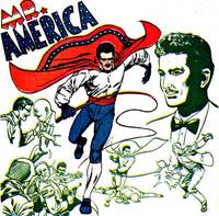 MR AMERICA Tex Thomson All-Star Squadron Member (Young Justice) Custom Action Figure