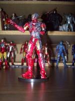 Battle Damaged Iron Man Mk VI from Avengers (Iron Man 2) Custom Action Figure