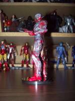 Battle Damaged Iron Man Mk VI from Avengers (Iron Man 2) Custom Action Figure