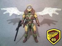 G.I. Joe Gen. Hawk in Flight Gear (G.I. Joe) Custom Action Figure