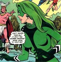 GREEN FURY Beatriz Da Costa Global Guardians Member: Brazil (DC Direct) Custom Action Figure