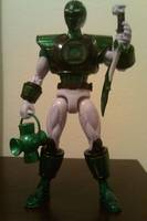 SDR 2061 , Nathan Kendall Daniels , Green Lantern Ranger (Crossover) Custom Action Figure