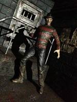 Freddy Furnace Room (Nightmare on Elm Street) Custom Diorama / Playset