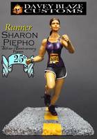 Runner Sharon Piepho Silver Anniversary (Running Man) Custom Action Figure
