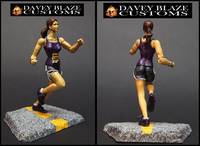 Runner Sharon Piepho Silver Anniversary (Running Man) Custom Action Figure
