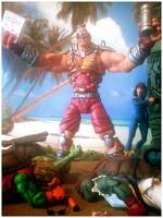 Teenage Mutant Street Fighter Turtles...Krang-Gat (Teenage Mutant Ninja Turtles) Custom Action Figure