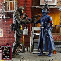 Raimund Diestel, the Black Flame (Hellboy) Custom Action Figure