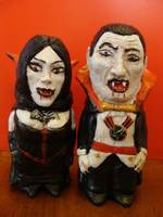 Dracula and Bride S&P Shaker Set (Misc) Custom Other