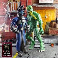 Landis Pope, the Black Flame (Hellboy) Custom Action Figure