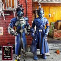 Landis Pope, the Black Flame (Hellboy) Custom Action Figure