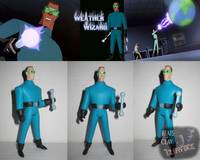 STAS Weather Wizard (Superman) Custom Action Figure