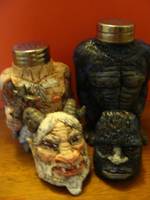 Kentucky Sasquatch & Kentucky Goat-Man S&P Shaker Set No.1 (Misc) Custom Other